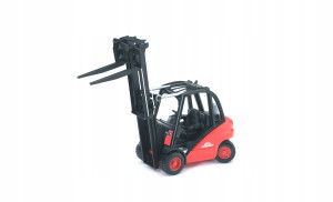 Linde H30D Wózek widłowy ze sprzęgiem BRUDER 02511 seria Profi 1:16