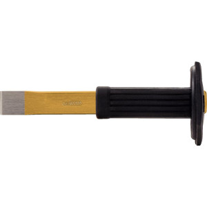 Dłuto punktowe z uchw. chroniacym ręce 230mm, owalne