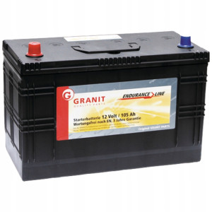 Akumulator 12V 105Ah zalany 800A GRANIT 610048068A742 590041054A742