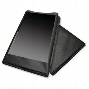 Agrowłóknina mata ogrodowa czarna gramatura 50 1,60 x 10,00 m AWB5016010