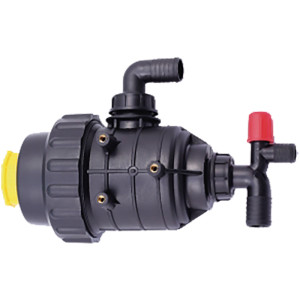 Filtr ssawny z zaworem odcinającym kolankiem spustowym fi 32 mm AP14FSD32