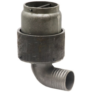 Zawór zaworek przelewowy 80 mm 315 mm 197 mm B&P do beczkowozu 6100200008