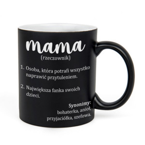 Prezent Kubek dla Mamy „Mama (rzeczownik)#8221; Prezent na Dzień Mamy- Wyjątkowy Prezent - Na urodziny - Na święta - Na imieniny - Na okazję