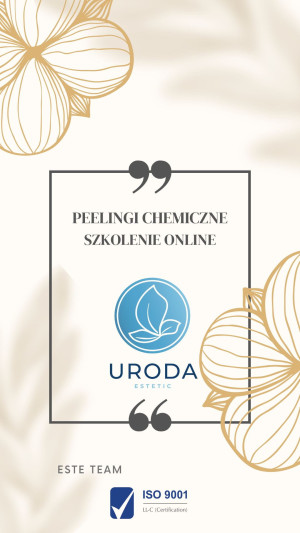 Peelingi chemiczne- szkolenie online w jednostce szkoleniowej z ISO:9001