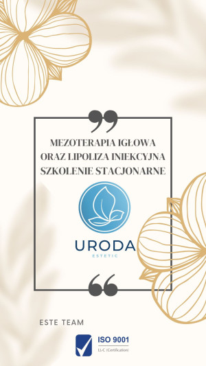 Mezoterapia igłowa i lipoliza iniekcyjna - szkolenie stacjonarne w jednostce szkoleniowej z ISO:9001.