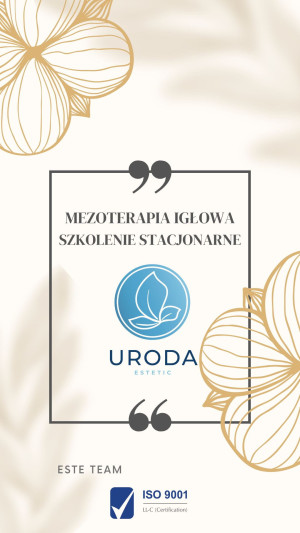 Mezoterapia igłowa - szkolenie stacjonarne Łódź w jednostce szkoleniowej z ISO:9001