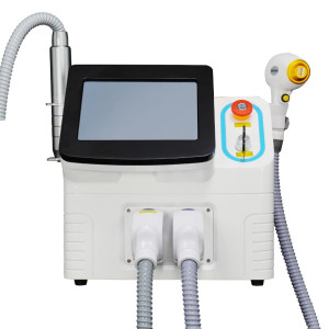 Platforma laserowa 2w1 - laser diodowy i pico laser - peeling węglowy, usuwanie owłosienia, usuwanie PMU