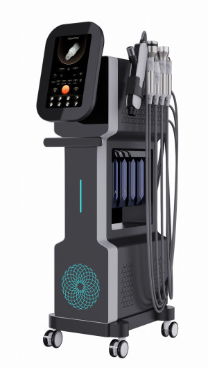 Oczyszczanie wodorowe 10w1 - ESTE Aqua Combo - analizator skóry + generator wodoru