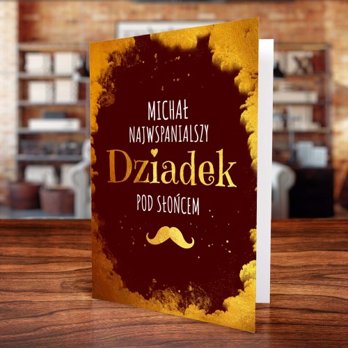 Kartka dla dziadka - Najwspanialszy pod Słońcem