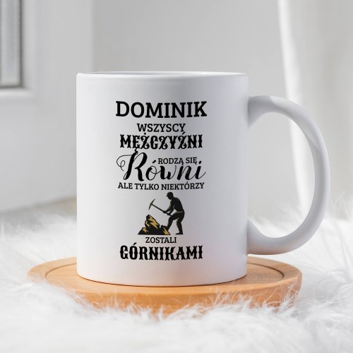 Kubek z nadrukiem na prezent dla górnika - Wyjątkowy
