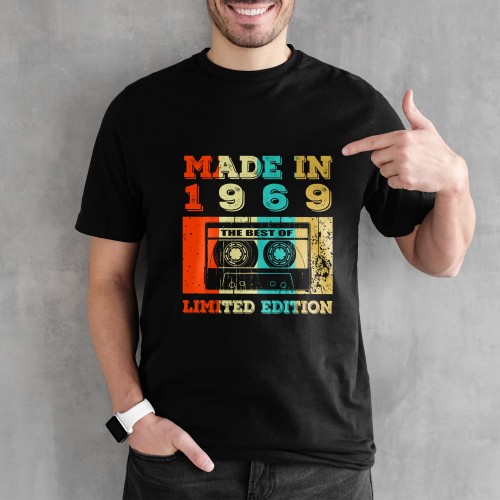 Koszulka męska z nadrukiem na urodziny Rozmiar M - MADE IN