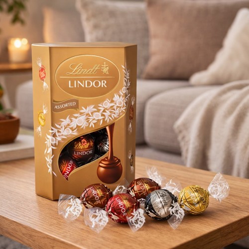 Praliny Lindor 200g assorted czekoladowe - Słodki poemat