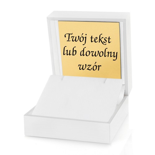 Pudełeczko prezentowe z eko-skóry + grawer