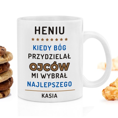 Kubek z nadrukiem dla taty - Mój tata jest najlepszy