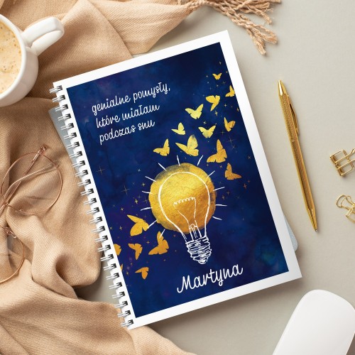 Notes z personalizacją dla kobiety - Genialne pomysły