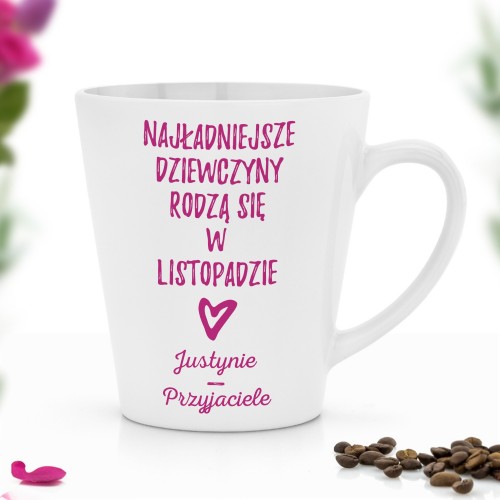 Kubek z personalizacją na urodziny - Listopad