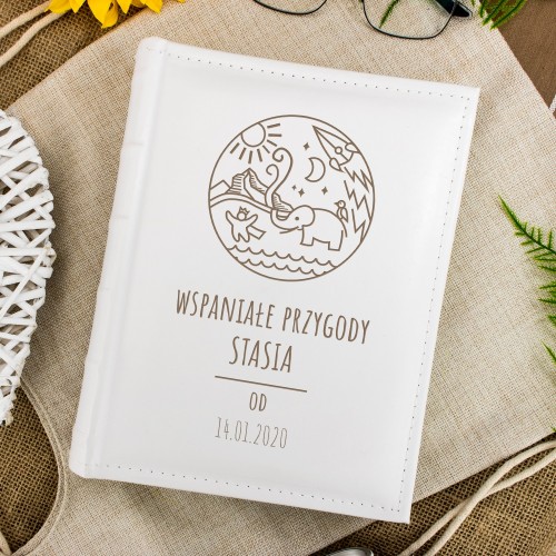 Album z grawerem dla dziecka -  Wspaniałe przygody