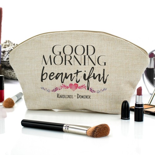 Kosmetyczka z nadrukiem - Good Morning Beautiful
