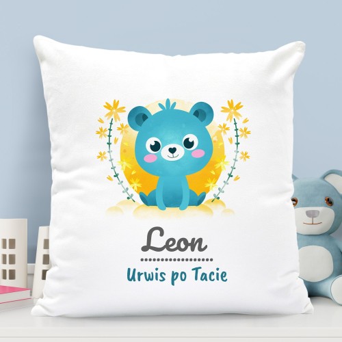 Poduszka z nadrukiem dla dziecka - Słodki Urwis