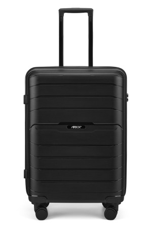 Airbox | AZ13 | Resväska | 65 cm | Svart | Stor Resväska, Handbagage, Kabinväska