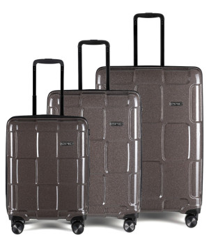 EPIC | Crate Reflex Evo 3-Set | Väskset | 76/65/55 L/M/S | CrystalROSE | Stor Resväska, Resväska, Kabinväska, Handbagage