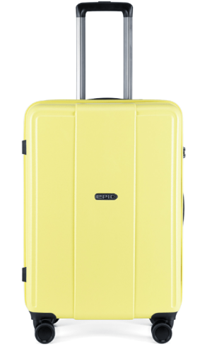 EPIC | Pop 6.0 | Resväska | 65 cm | Citrus Yellow | Stor Resväska, Handbagage, Kabinväska