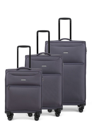 EPIC Jupiter 4X 3-set Resväskor L/M/S - ExcaliburGREY - EPIC Väskset