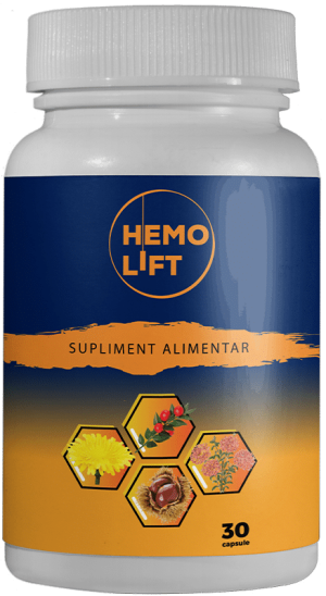 Pastile AntiHemoroidale cu efect Regenerator si VenoTonic - HemoLift