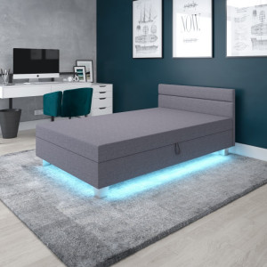 Matylda s čelem LED – válenda a postel s úložným prostorem