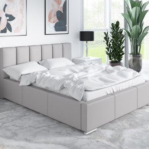 Zoe – čalouněná postel s úložným prostorem