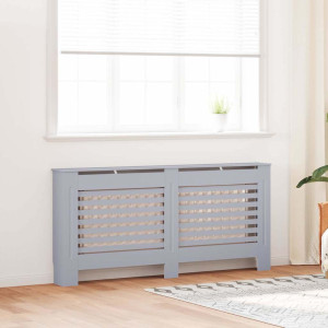 vidaXL Radiatordeksel antrasitt 172x19x81,5 cm MDF