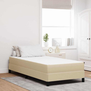 vidaXL Sengemadrass med madrass Salvie 100 x 200 cm stoff