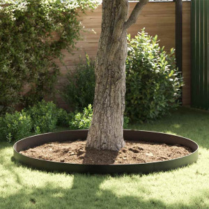 vidaXL Rotbarriere Svart 0,7 x 3 m Polyethylen