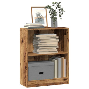 vidaXL Bokhylle gammelt tre 60x24x76 cm konstruert tre