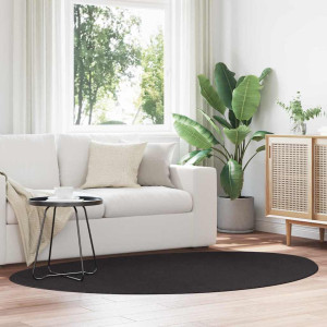 vidaXL Teppe HUARTE Svart 140 x 200 cm Polyester