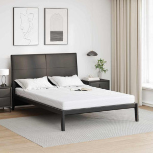 vidaXL Madrass Hvit 160 x 200 cm Jakardstoff