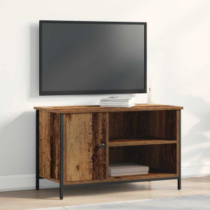 vidaXL TV-skap 80 x 40 x 50 cm Gammelt tre Konstruert tre