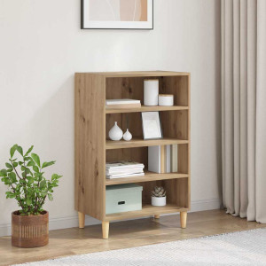 vidaXL Serviesskap Artisan Eik 57 x 35 x 89,5 cm Konstruert tre