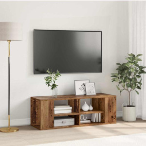 vidaXL TV-benksett 102 x 35 x 35 cm Gamle tre Konstruert tre