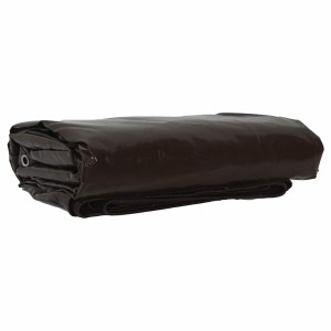 vidaXL Presenning 650g / m² Brun 1,5 x 6 m Lerret med PVC-belegg