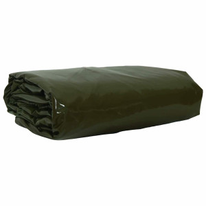 vidaXL Presenning 650g / m² Olivengrønn 3 x 4 m Lerret med PVC-belegg