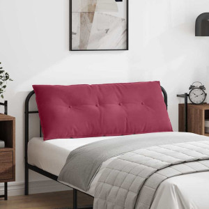 vidaXL Bakputen Vinrød 120 x 50 cm Corduroy stoff