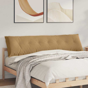 vidaXL Bakputen Brun 200 x 50 cm Corduroy stoff