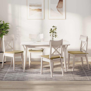 vidaXL Seteputer 4 stk. Corduroy stoff Grågrønn 40 x 40 x 3 cm