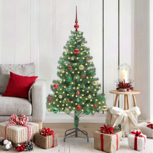 vidaXL Juletre grønn 150 cm PVC