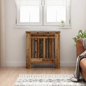vidaXL Radiator Deksel Gammelt tre 78 x 19 x 81,5 cm Konstruert tre