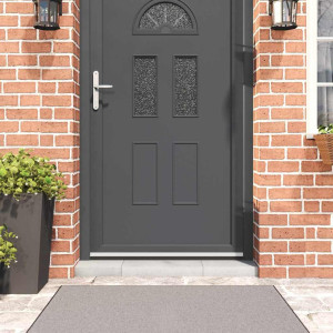 vidaXL Selvhäftende dørbørstetninger 2 stk. 100 cm Aluminium Legering