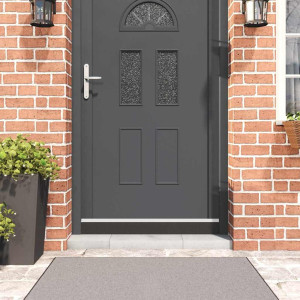 vidaXL Selvhäftende dørbørstetninger 12 stk. 100 cm Aluminium Legering