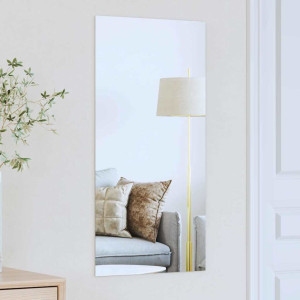 vidaXL Veggspeil Rektangulær 40 x 80 cm herdet glass