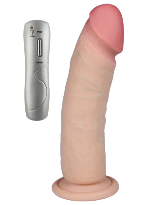 BOREASZ LOVECLONEX 7" Wibrator Realistyczny z rotacjami + Pilot Bezprzewodowy